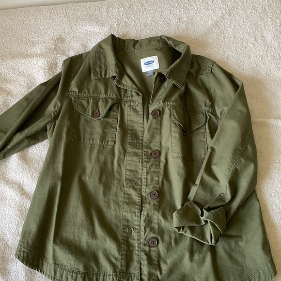 Old Navy Army Jacket - Picture 3 of 4